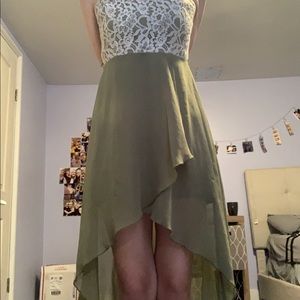 TRIXXI Army Green Dress